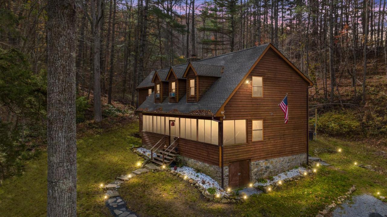 Sleepy Hollow 5Br Cabin - National Park 7 Min, Hot Tub, Fire Pit, Sleeps 12 لوراي المظهر الخارجي الصورة