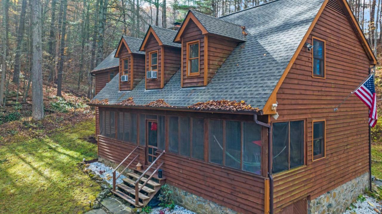 Sleepy Hollow 5Br Cabin - National Park 7 Min, Hot Tub, Fire Pit, Sleeps 12 لوراي المظهر الخارجي الصورة