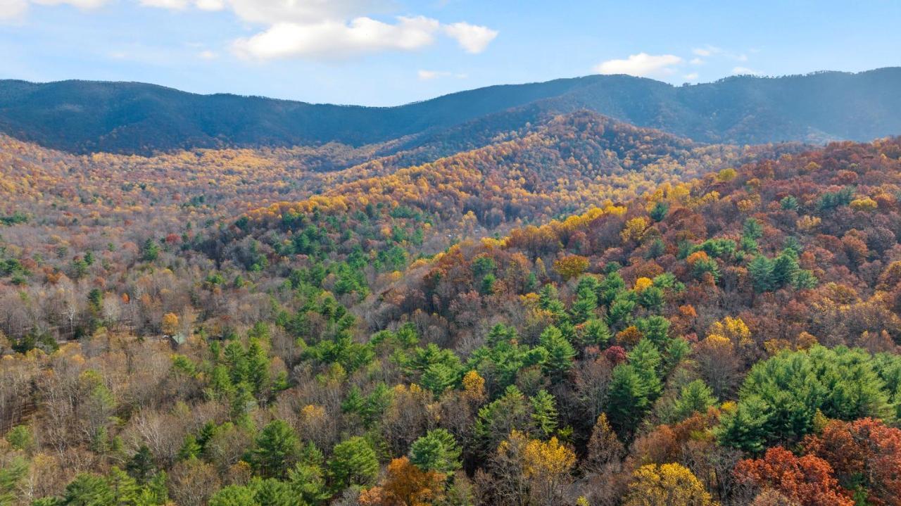 Sleepy Hollow 5Br Cabin - National Park 7 Min, Hot Tub, Fire Pit, Sleeps 12 لوراي المظهر الخارجي الصورة